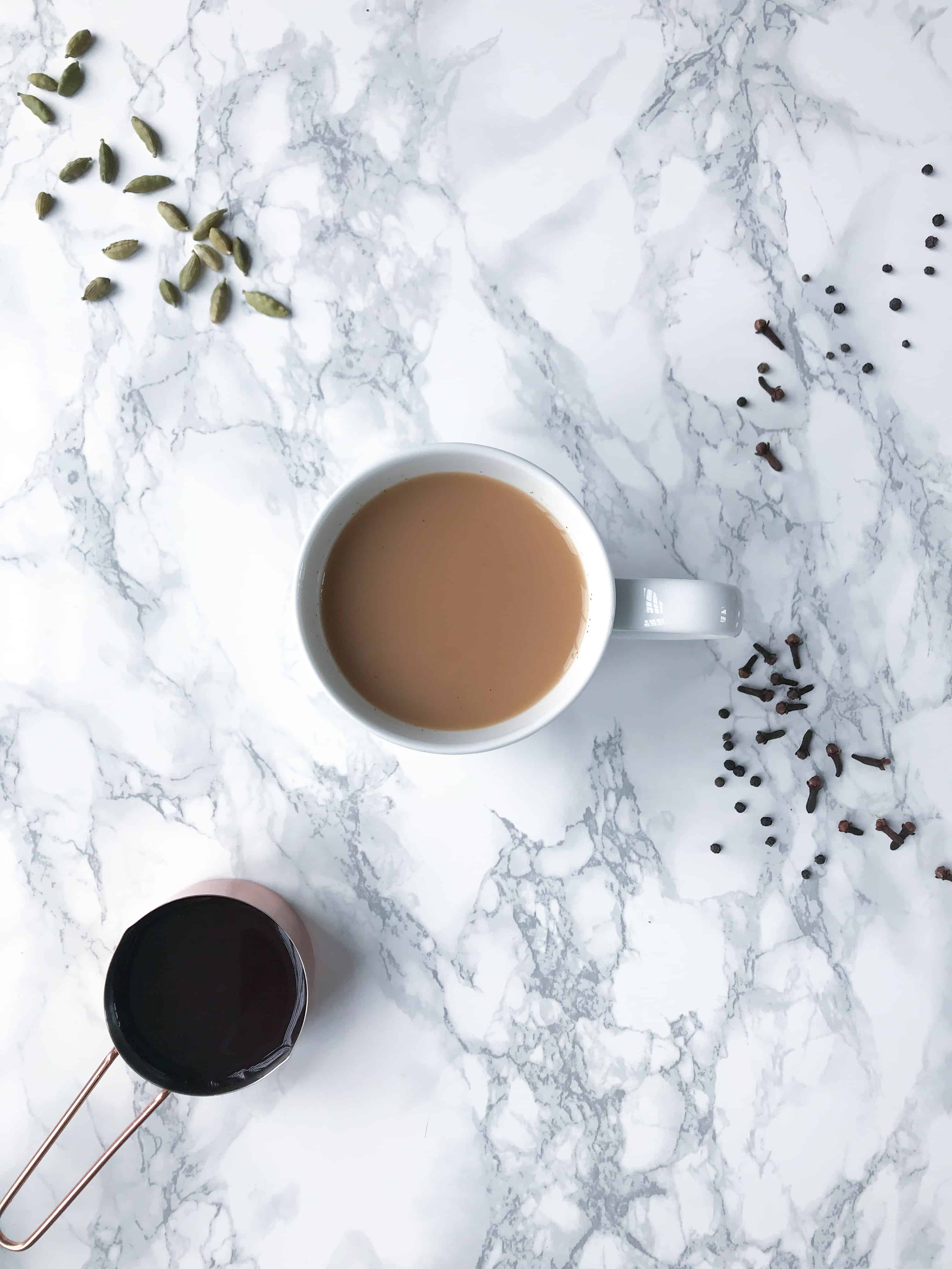 Coconut Chai Latte - Delicious Little Bites