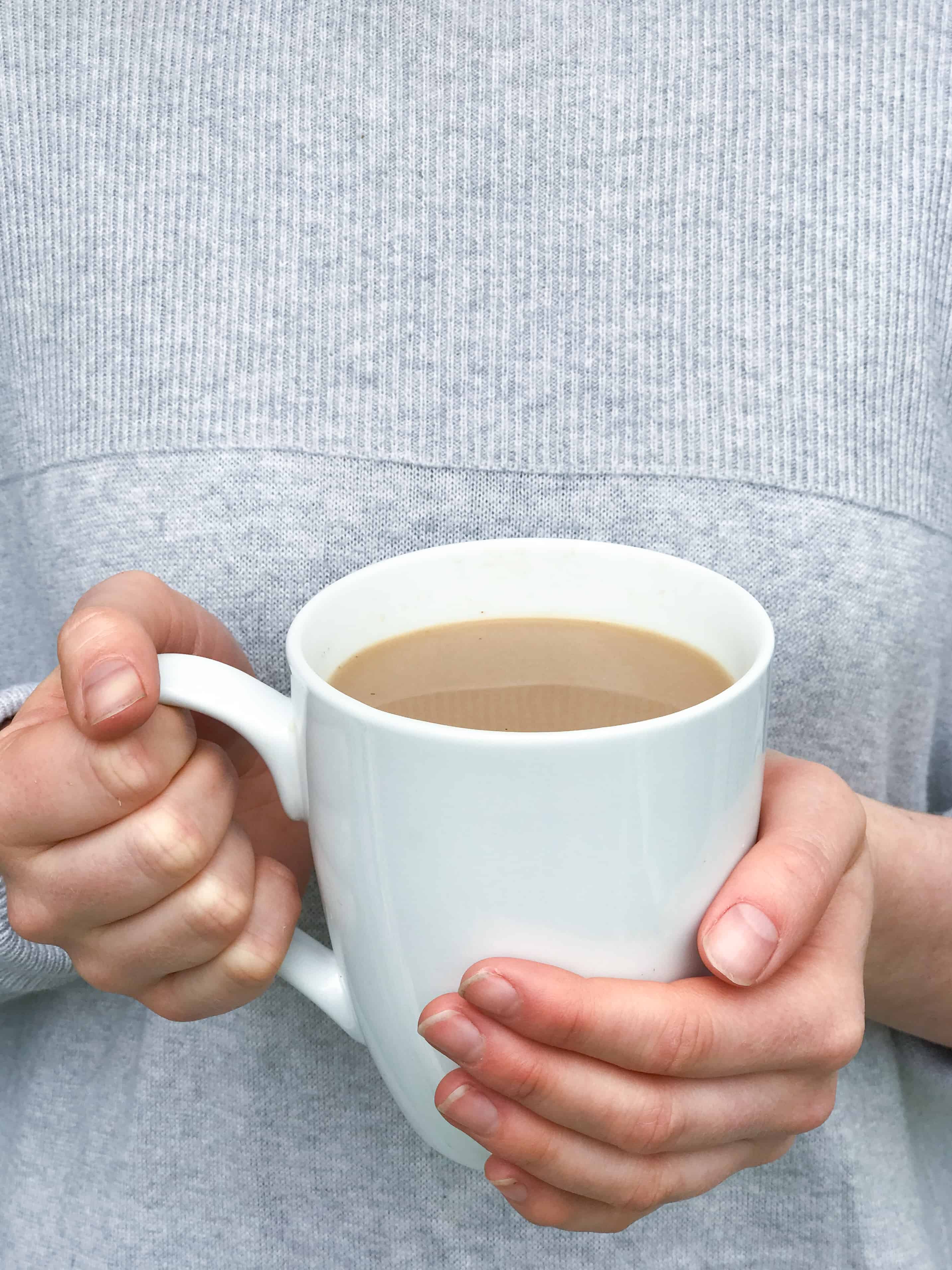 Coconut Chai Latte - Delicious Little Bites