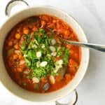 Moroccan Chickpea Stew - Vegan, GF & Healthy!