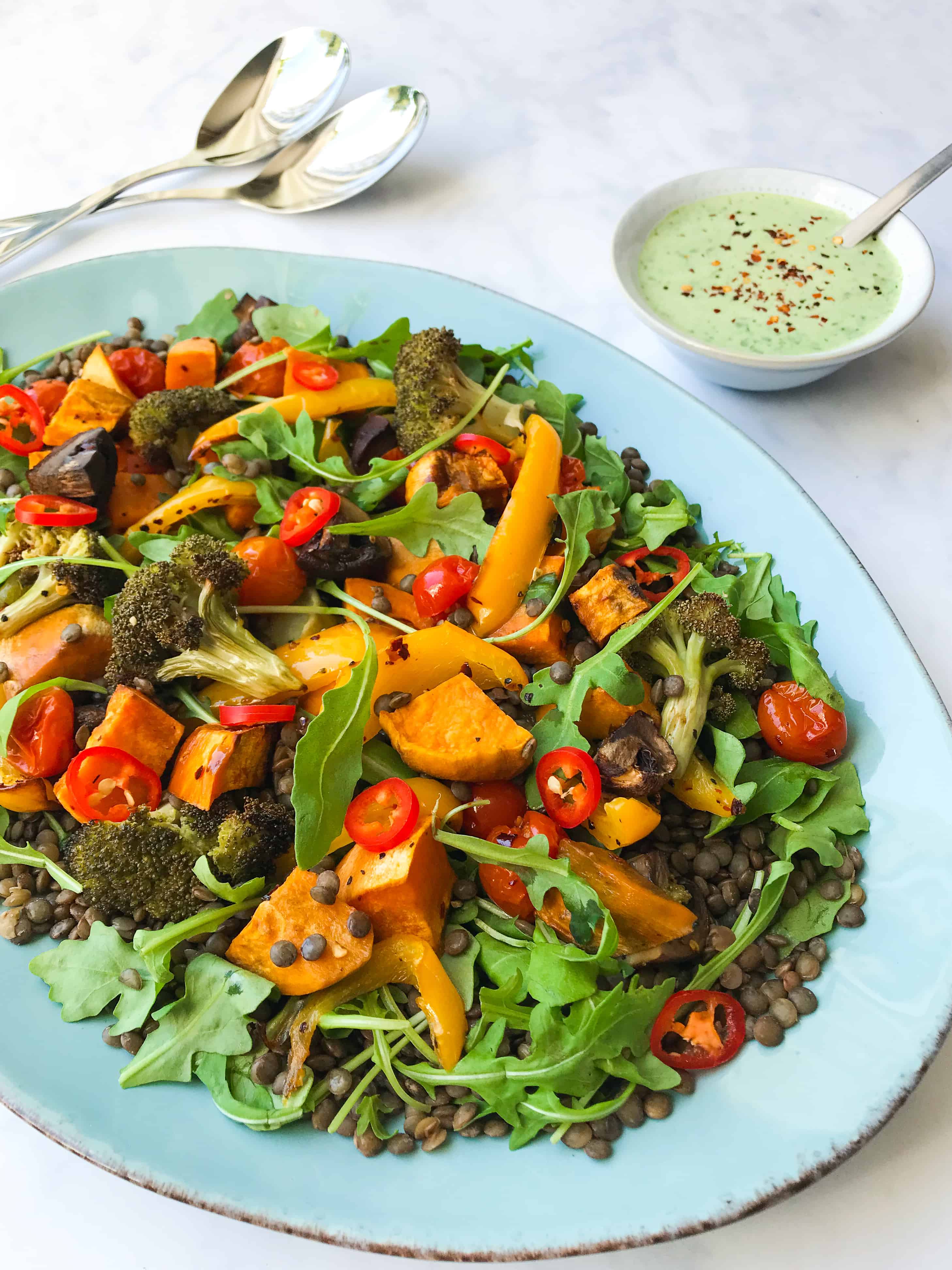 roasted vegetable salad