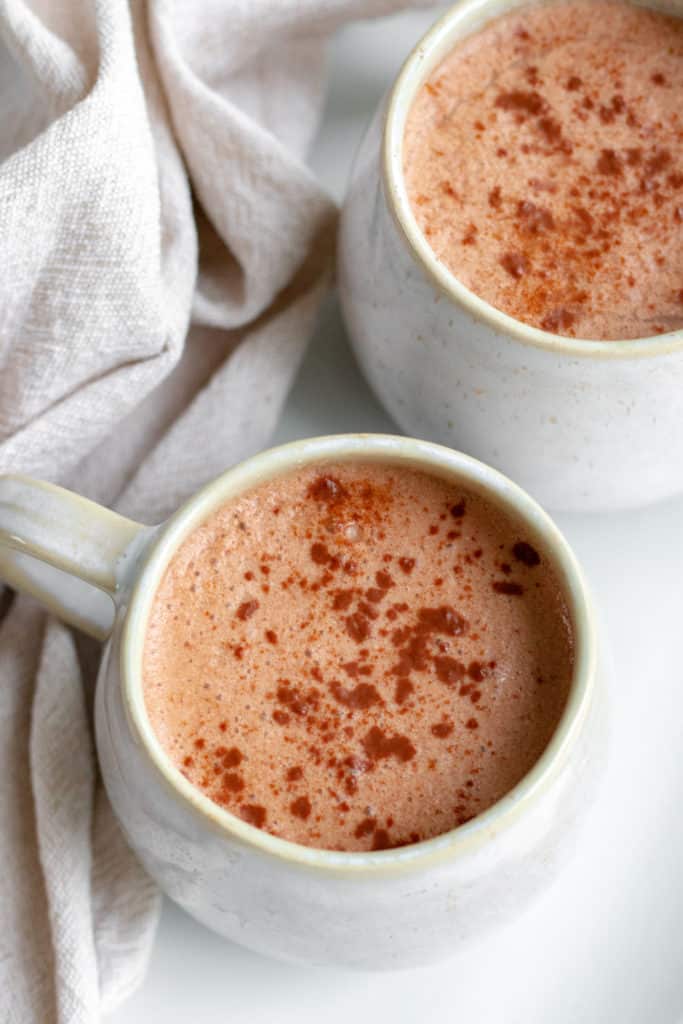 Healthy Hot Chocolate - Vegan, GF & Healthy! Georgie Eats.