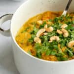 Butternut Squash Curry with Chestnuts & Kale - Vegan, GF & Healthy! Georgie Eats