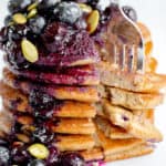 Oaty Banana Pancakes - Healthy, Vegan & GF! Georgie Eats.