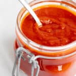 Healthy BBQ Sauce - Vegan, GF & refined sugar free! Georgie Eats.