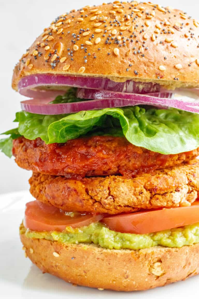 Smoky Bean Burgers - Vegan, GF & Healthy! Georgie Eats.
