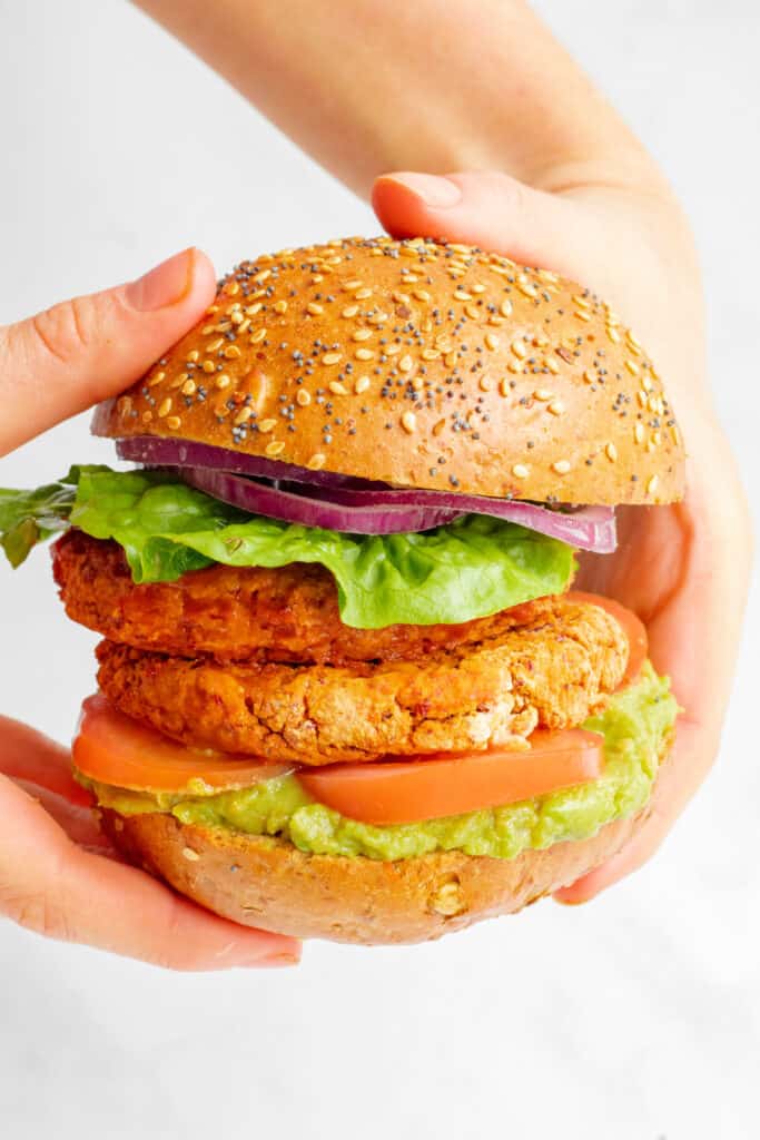 Smoky Bean Burgers - Vegan, GF & Healthy! Georgie Eats.