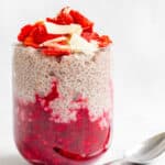 Raspberry Chia Pudding - Vegan, GF & Healthy! Georgie Eats.