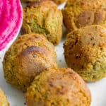 5 Ingredient Falafel - Vegan, GF & Healthy! Georgie Eats.