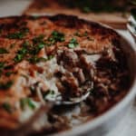 Leek & Mushroom Pie - Vegan, GF & Healthy! Georgie Eats