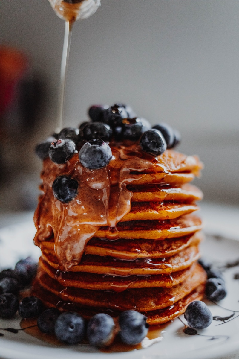 Pumpkin Pancakes - Georgie Eats