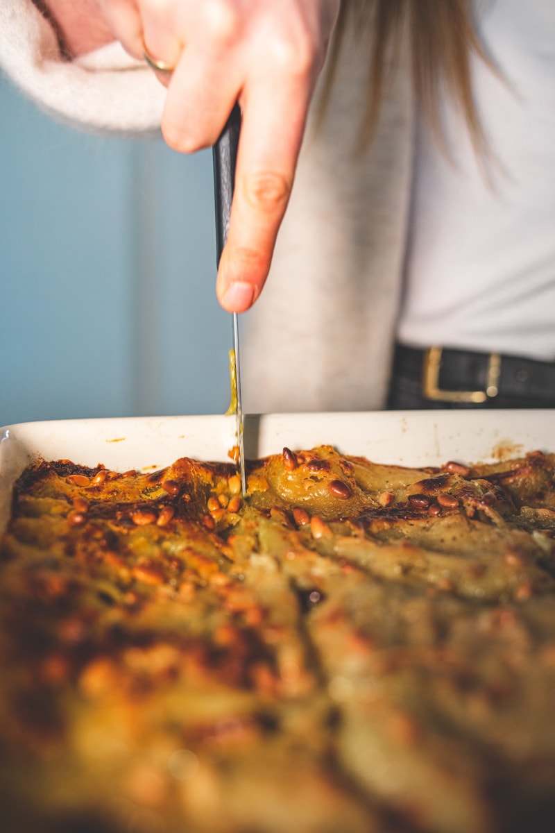 Pesto Lasagne - Georgie Eats