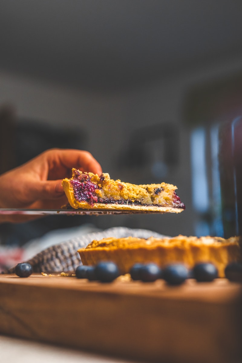 Lemon & Blueberry Frangipane Tart - YouTube