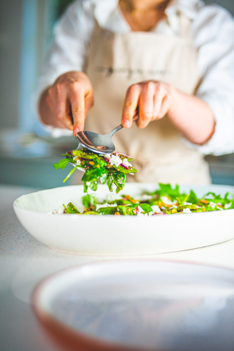 Charred Runner Bean Salad with Feta I Eats