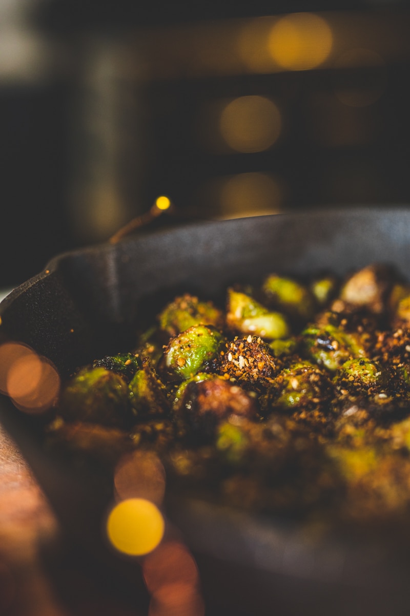 Miso & Sesame Sprouts - Georgie Eats