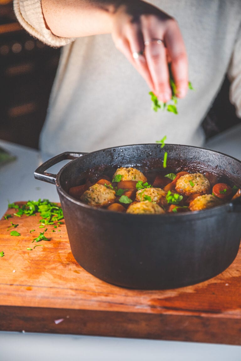 Root Vegetable Stew & Dumplings I Eats