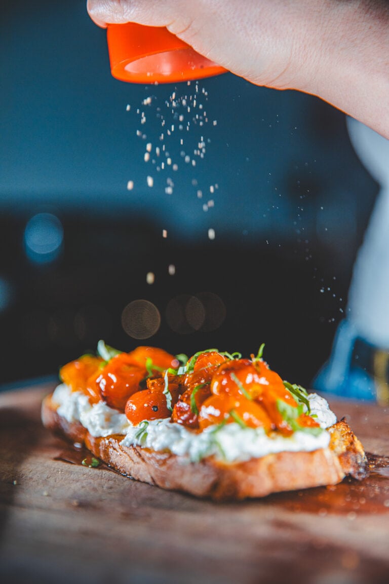 Garlic & Tomato Confit Toast I Eats