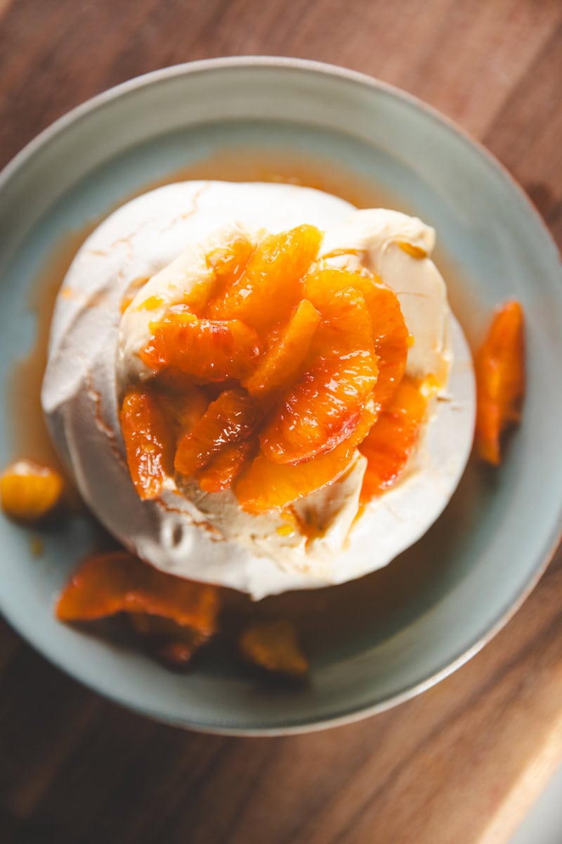 Blood Orange Meringue - Georgie Eats