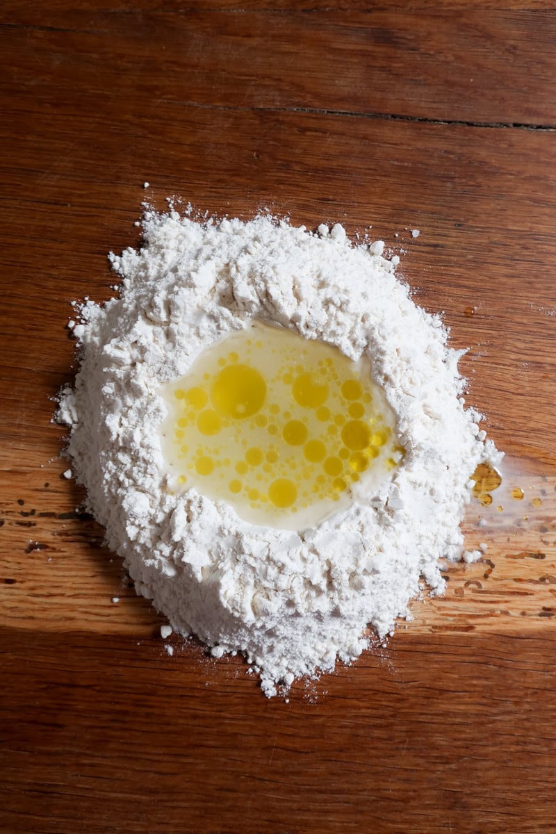 Pici Dough Ingredients - Georgie Eats