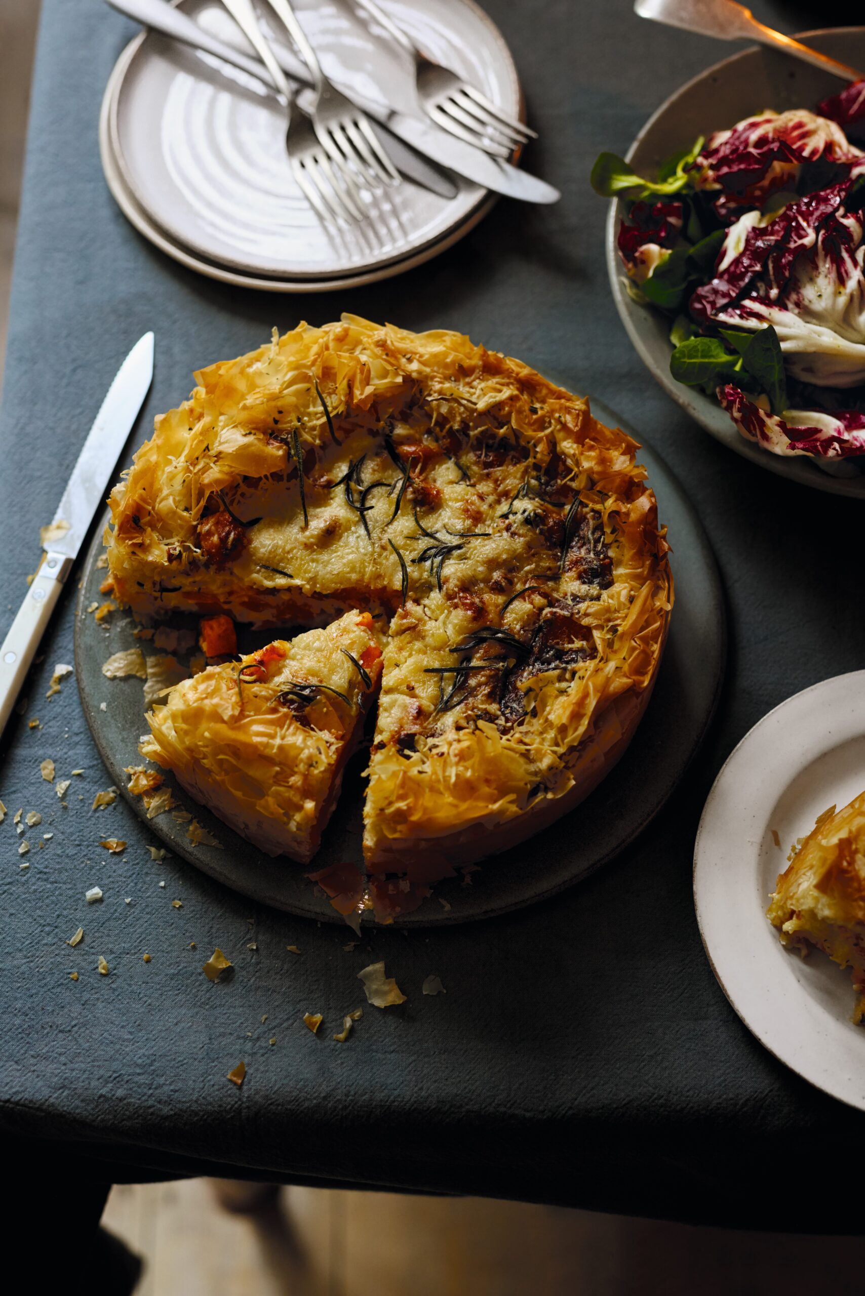 SWEET POTATO GRATIN PIE - Georgie Eats