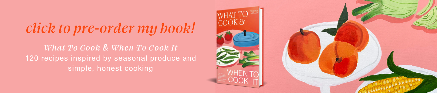 WHAT TO COOK & WHEN TO COOK IT