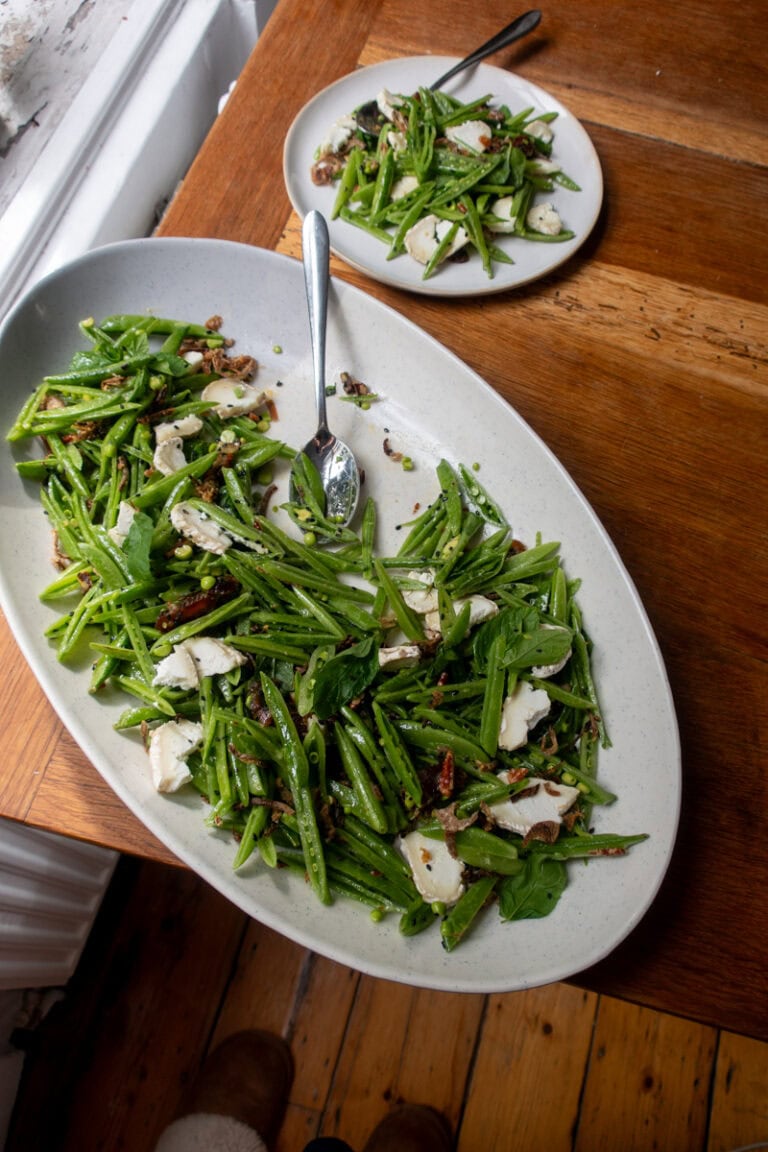 Sugar Snap Pea Salad - Georgie Eats