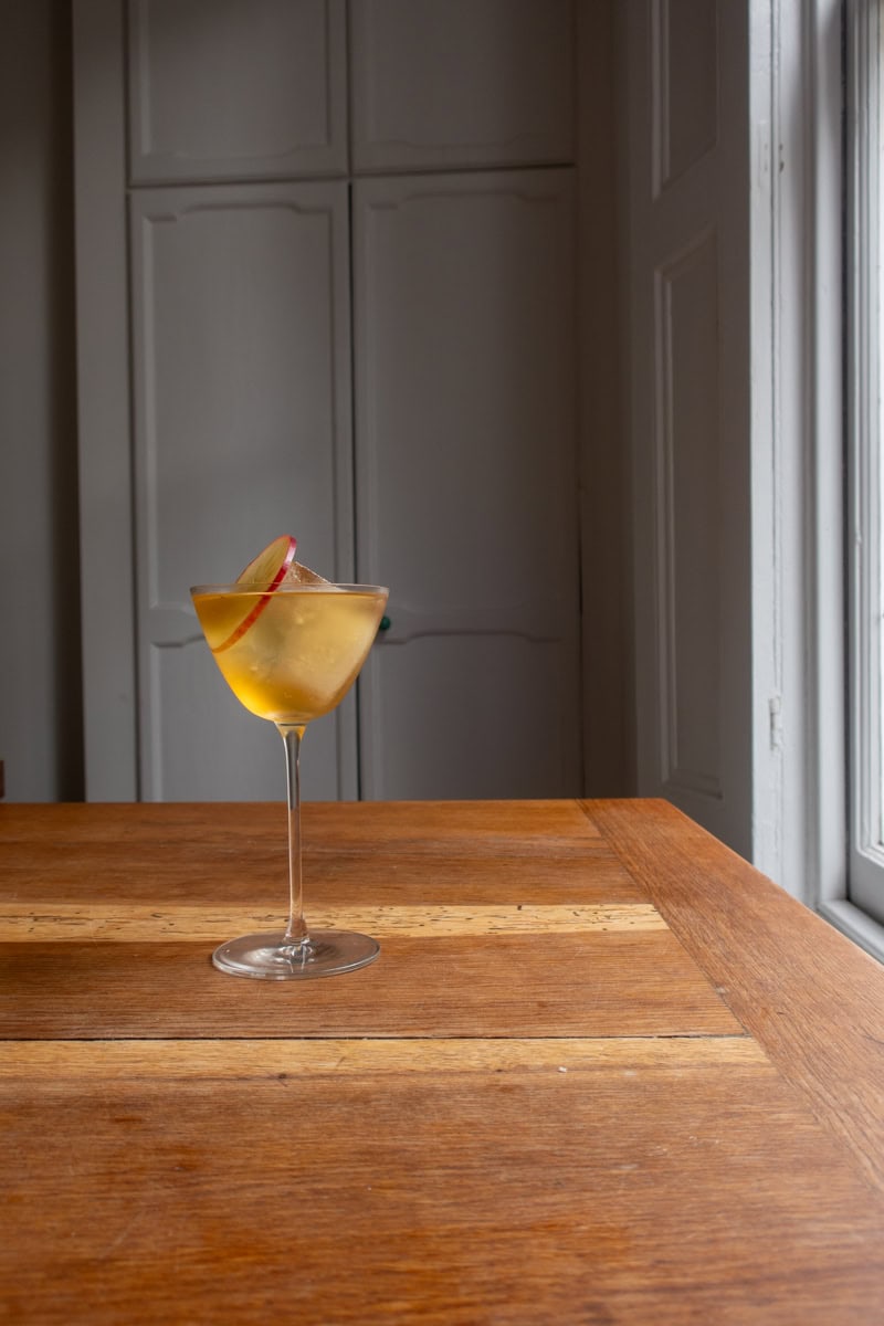 A Cider Cocktail - Georgie Eats