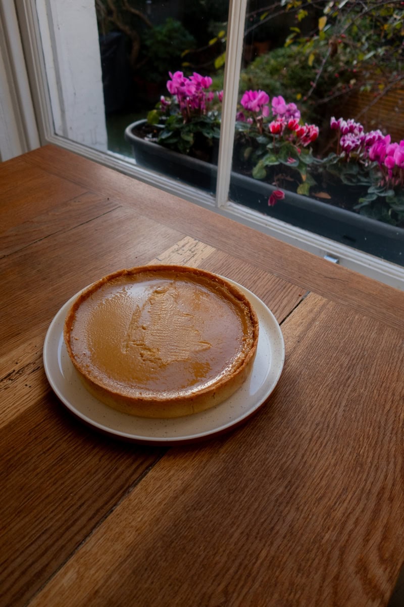 Tart waiting to be caramelised - Georgie Eats