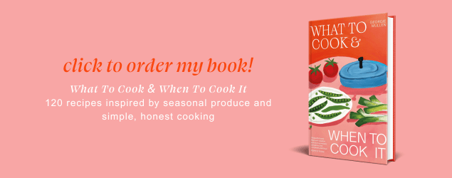 WHAT TO COOK & WHEN TO COOK IT