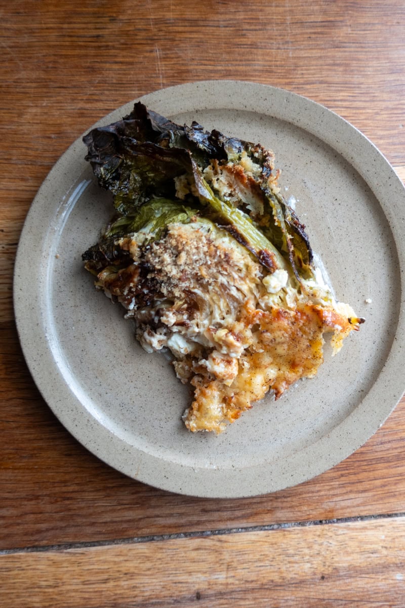 a spoonful of January King Gratin - Georgie Eats