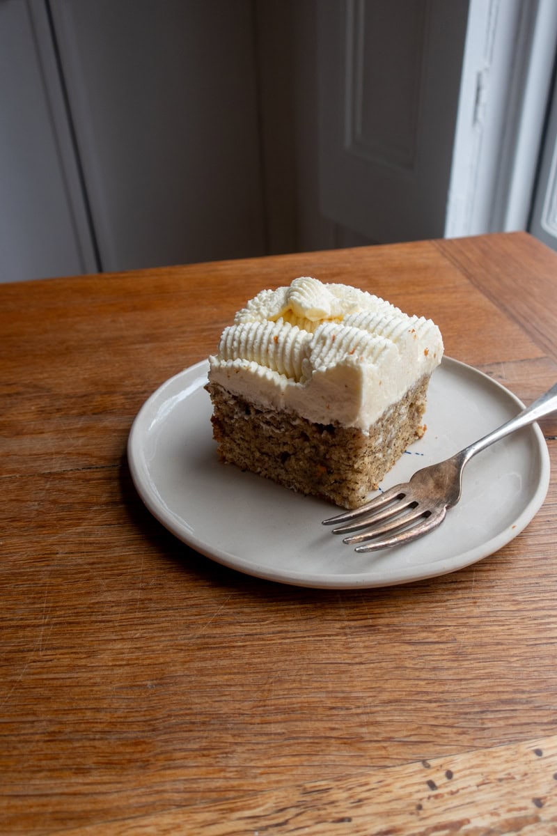 London Fog Cake with Blood Orange & Mascarpone Icing - Georgie Mullen