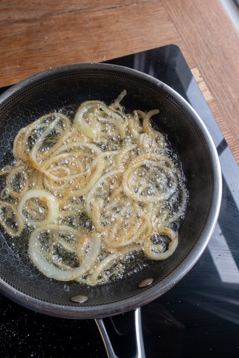 Crispy Onions - Georgie Mullen