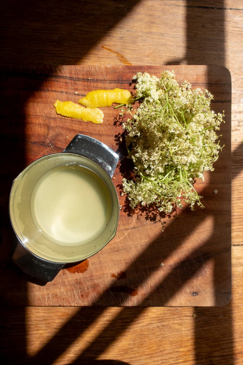 Elderflower Cordial Ingredients - Georgie Mullen