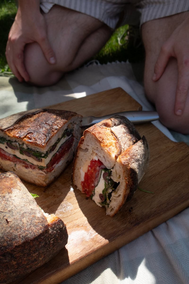 A Very Nice Picnic Loaf on a board - Georgie Mullen