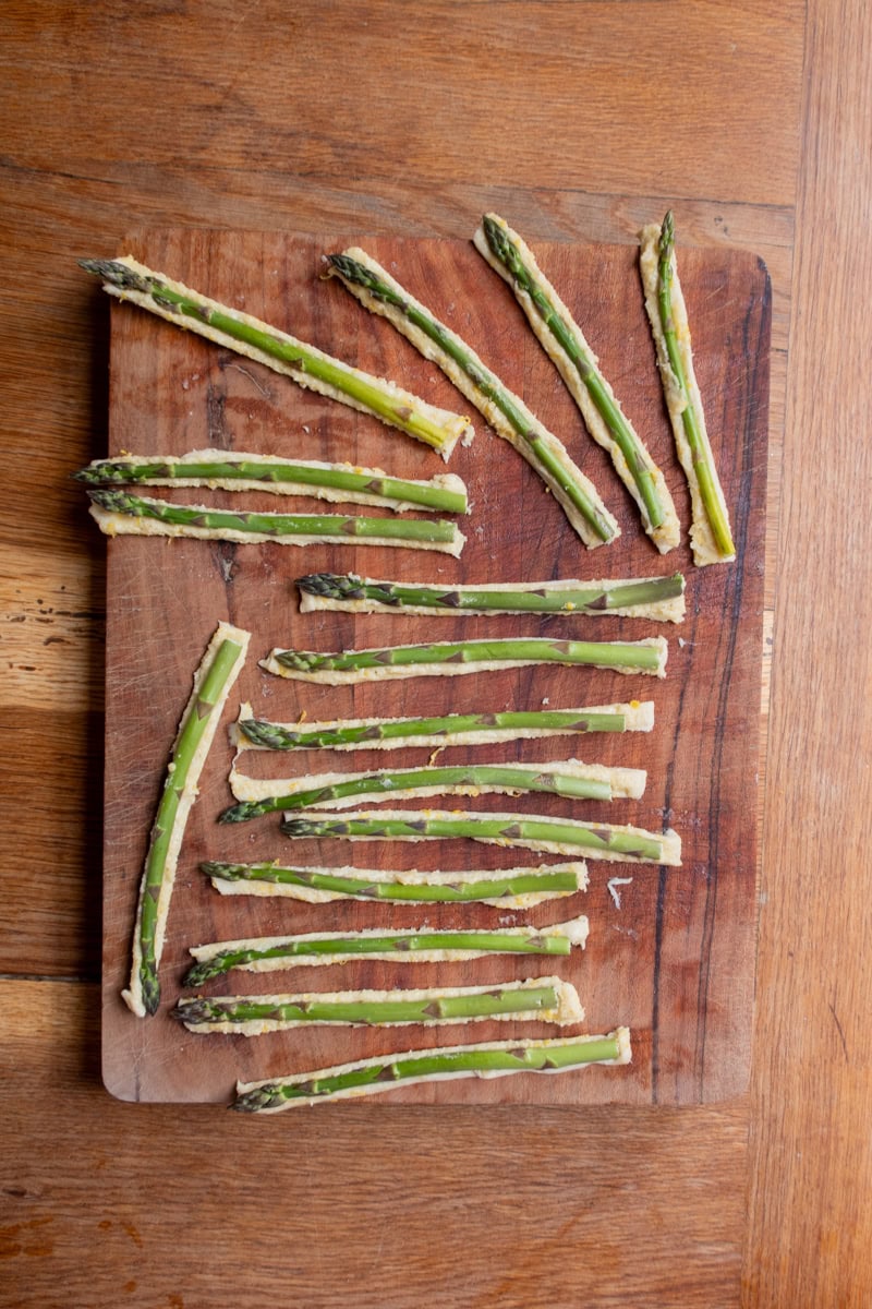 Asparagus in Pastry - Georgie Mullen