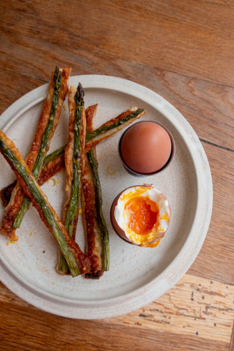 Dippy Eggs & Asparagus Soldiers - Georgie Mullen