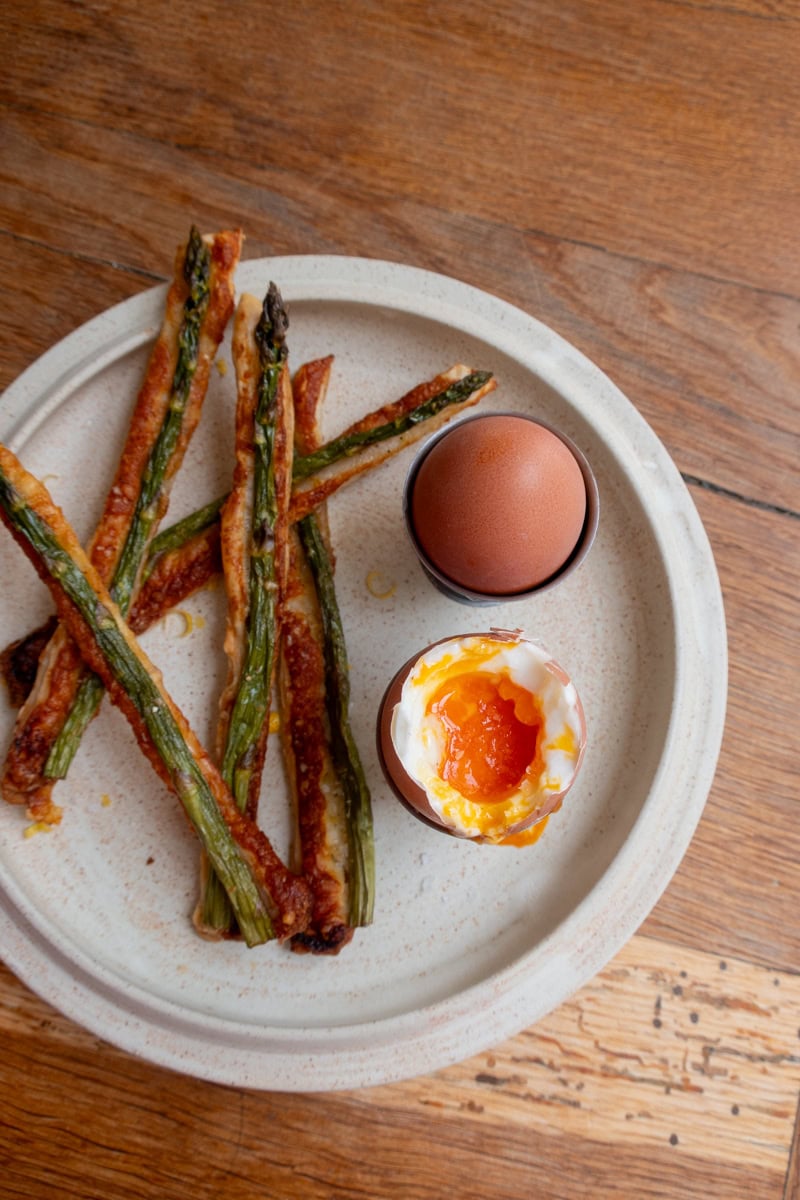 Dippy Eggs & Asparagus Soldiers - Georgie Mullen